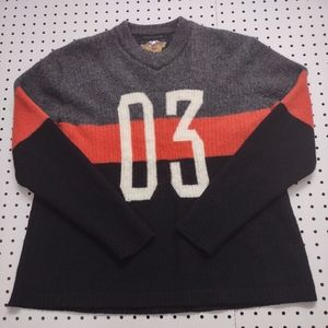 Harley Davidson Wool Sweater, Size Large